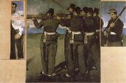 Edouard Manet The Execution of Emperor Maximilian oil painting reproduction